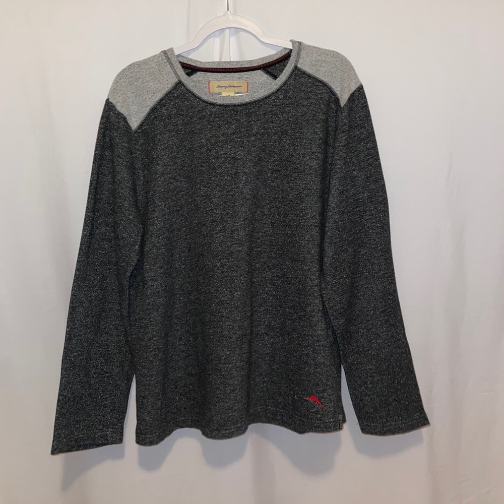 Grey Tommy Bahama Sweater Long Sleeve